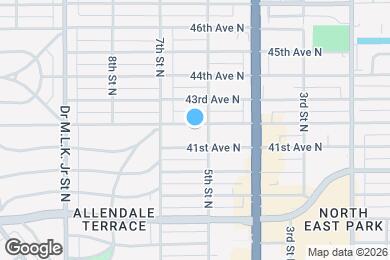 Map image of the property - 514 42nd Ave N