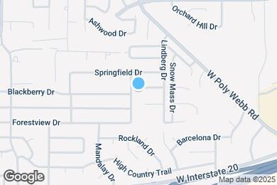 Map image of the property - 6414 Woods Edge Dr