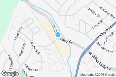 Map image of the property - 1805 Harvest Dr
