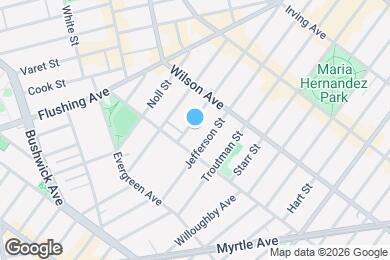 Map image of the property - Spacious 3-Bedroom Residence Near Maria Hernandez Park