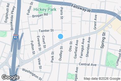 Map image of the property - 320 Salem St