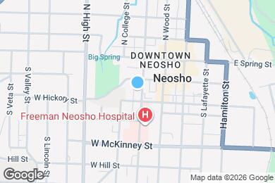 Map image of the property - 210 S Jefferson St