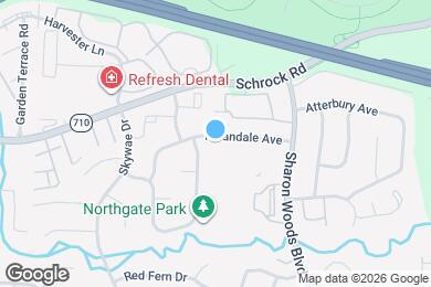 Map image of the property - 1861 Hillandale Ave