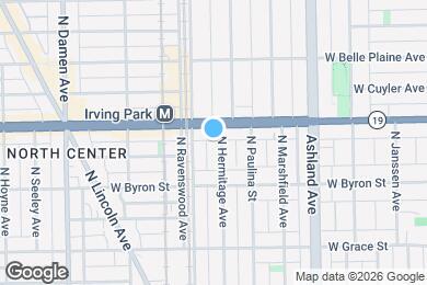 Map image of the property - 3942 Hermitage N Ave
