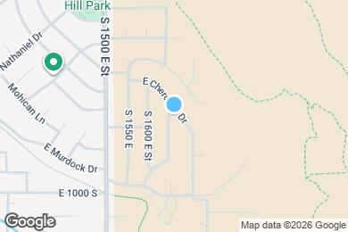 Map image of the property - 713 S 1680 E