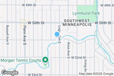 Map image of the property - 5052 Logan Ave S