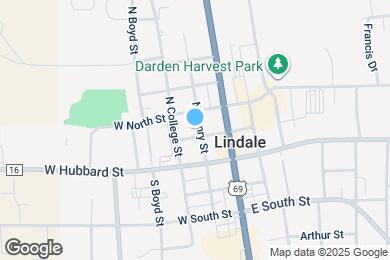 Map image of the property - 202 N Henry St