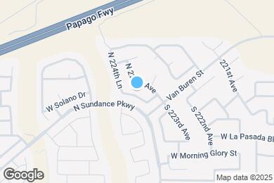Map image of the property - 22428 W Solano Dr