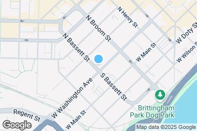 Map image of the property - 450 W Washington Ave
