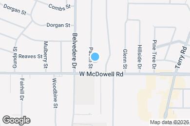 Map image of the property - 2556 Paden St
