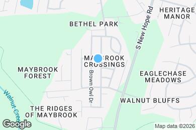 Map image of the property - 1568 Pebble Ridge Dr