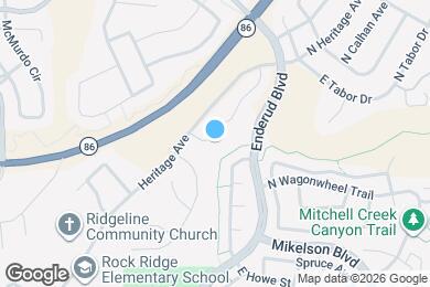 Map image of the property - 858 Sundown Dr