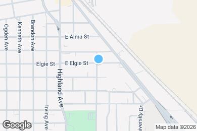 Map image of the property - 410 E Elgie St