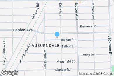 Map image of the property - 2016 Balkan Pl