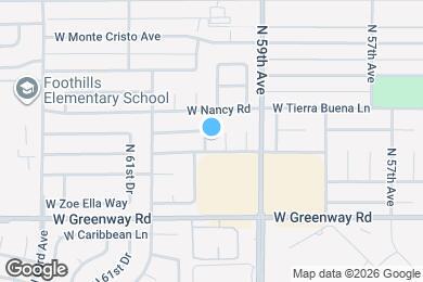 Map image of the property - 15607 N 60th Ave