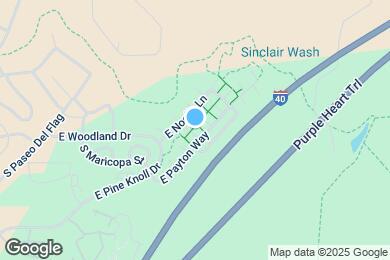 Map image of the property - 1396 E Scarlet Dr