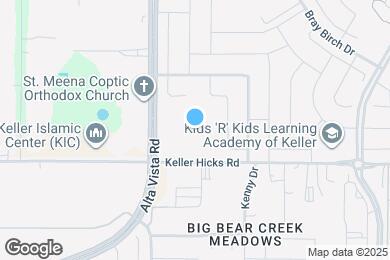 Map image of the property - Affinity at Keller 55+