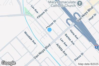 Map image of the property - 10138 Arleta Ave