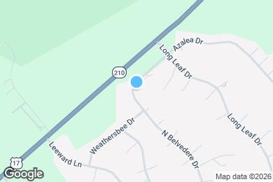 Map image of the property - 143 N Belvedere Dr