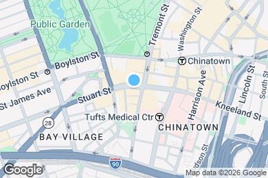 Map image of the property - 215 Tremont St