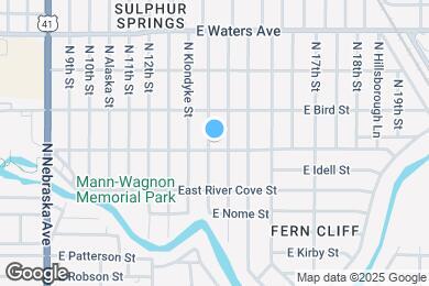 Map image of the property - 8103 N Brooks St