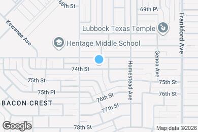 Map image of the property - 6024 74th St