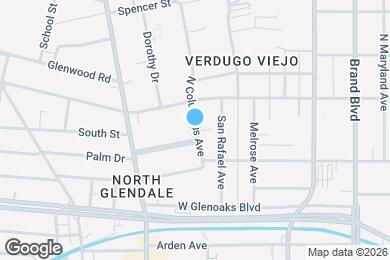 Map image of the property - 1141 N Columbus Ave