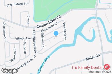 Map image of the property - 16218 Frontenac Ave