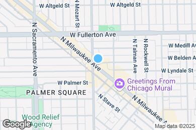 Map image of the property - 2793 W Belden Ave