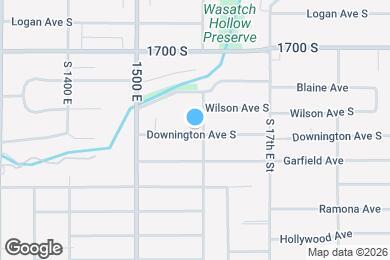 Map image of the property - 1581 E Downington Ave
