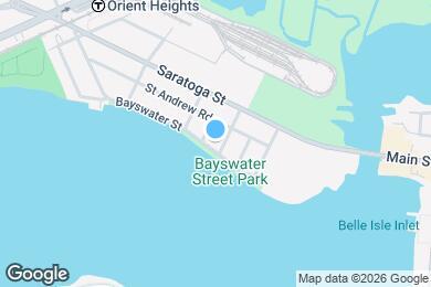 Map image of the property - 156 Bayswater St