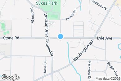 Map image of the property - 2504 Stone Rd