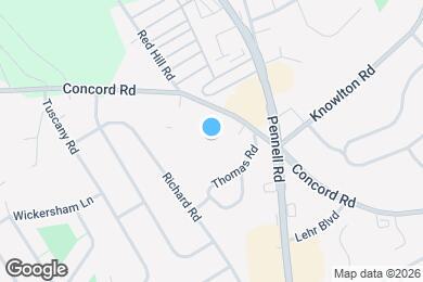 Map image of the property - Concord Court Apartments