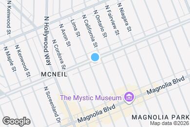 Map image of the property - 3312 W Chandler Blvd