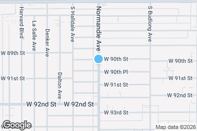 Map image of the property - 9011 South Normandie Avenue