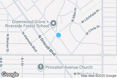 Map image of the property - 4821 N Greenwood Blvd