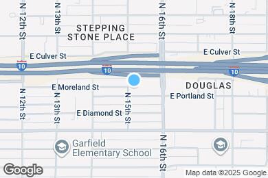 Map image of the property - Garfield Terrace