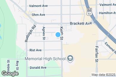 Map image of the property - 1914 Hopkins Ave