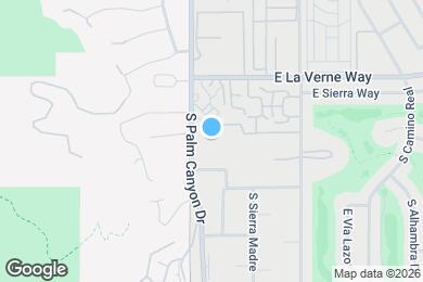 Map image of the property - 2170 S Palm Canyon Dr