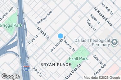 Map image of the property - 3431 San Jacinto St