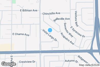 Map image of the property - 3868 Vista Largo Dr