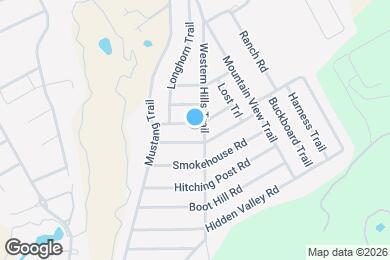 Map image of the property - 702 Western Hills Trail