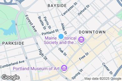 Map image of the property - 377 Cumberland Ave