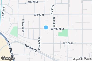 Map image of the property - 357 W 400 N St