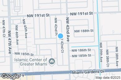 Map image of the property - 18712 NW 42nd Ct