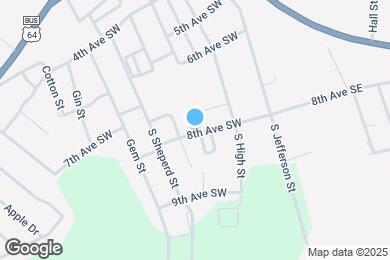 Map image of the property - 300 8th Ave SW
