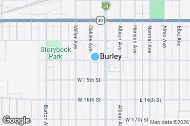 Map image of the property - 1401 Oakley Ave