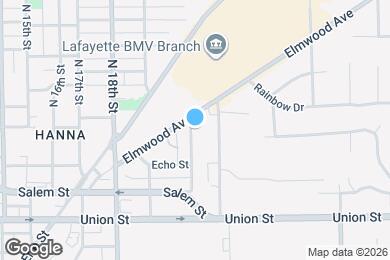 Map image of the property - 1031-1033 N 20th Street