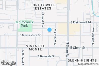 Map image of the property - 4541 E San Francisco Blvd