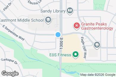 Map image of the property - 10247 S 1280 E